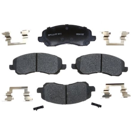 Aditivos 9.25 x 2.13 in. Ceramic Brake Pad Set AD3582075
